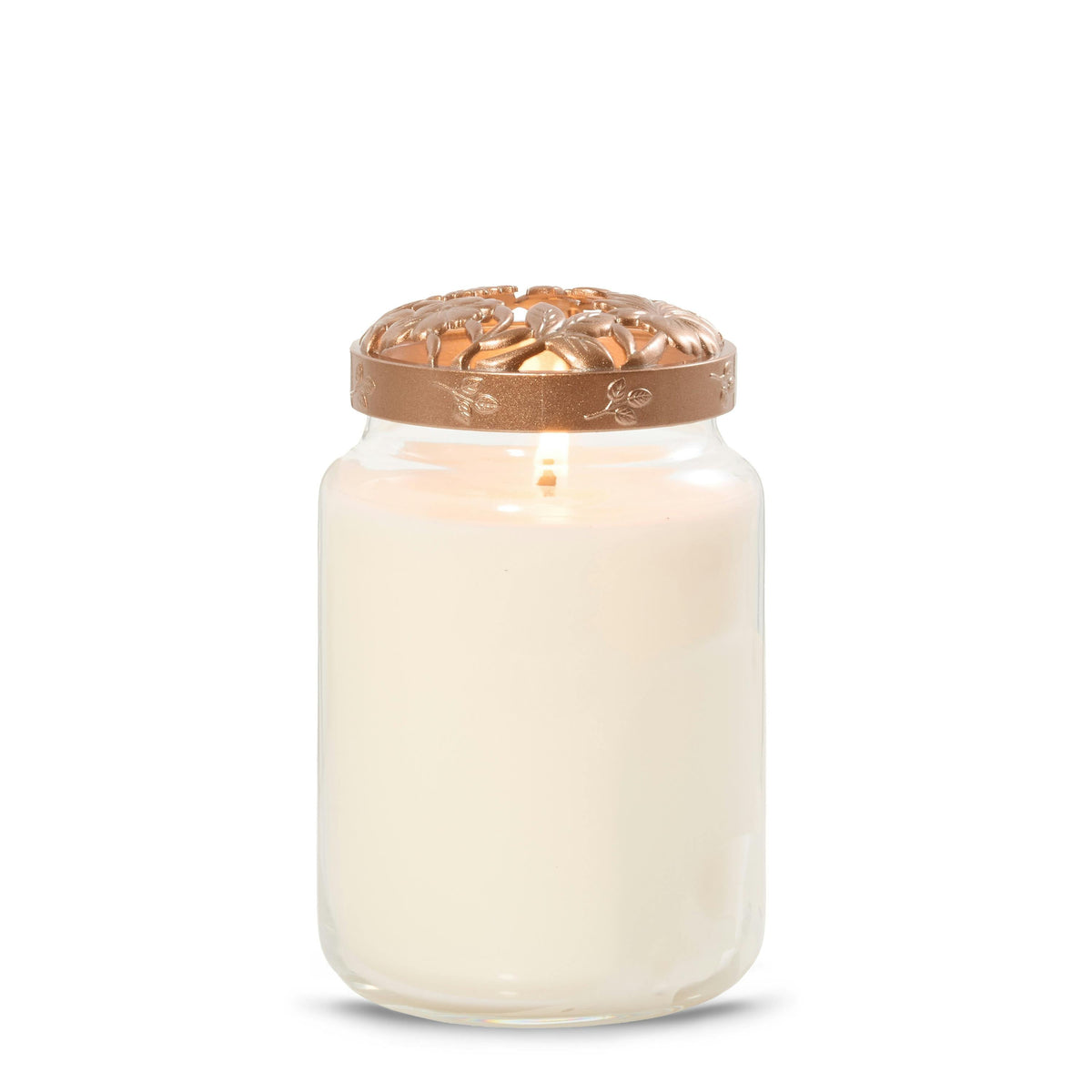 Floral Etch Illuma-Lid® Jar Candle Topper Illuma-Lid® Jar Candle Topper