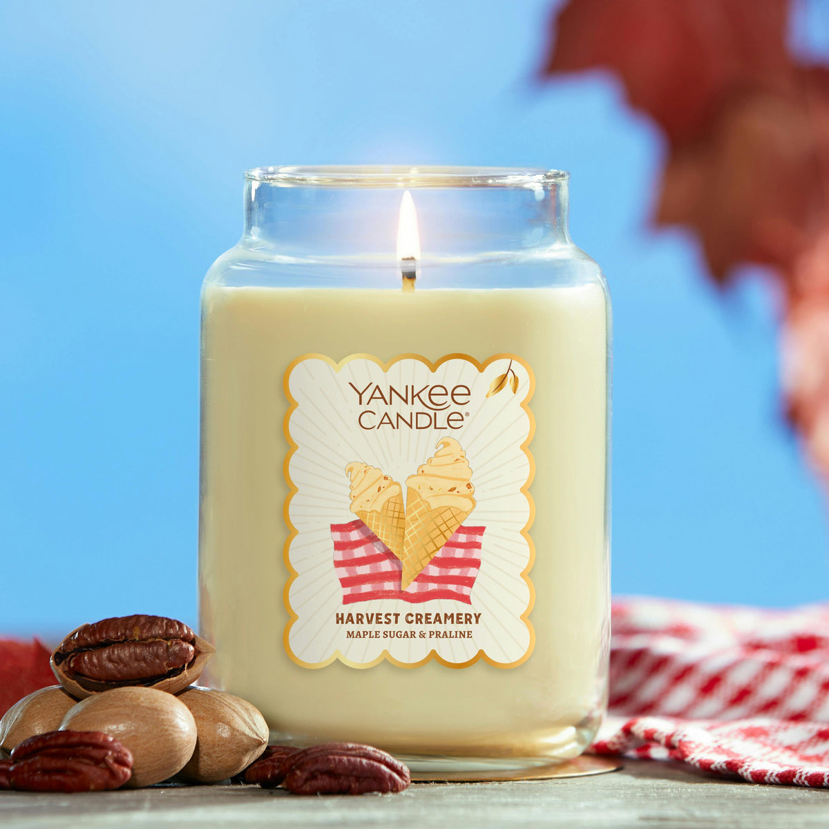 Harvest Creamery Original Large Jar Candle