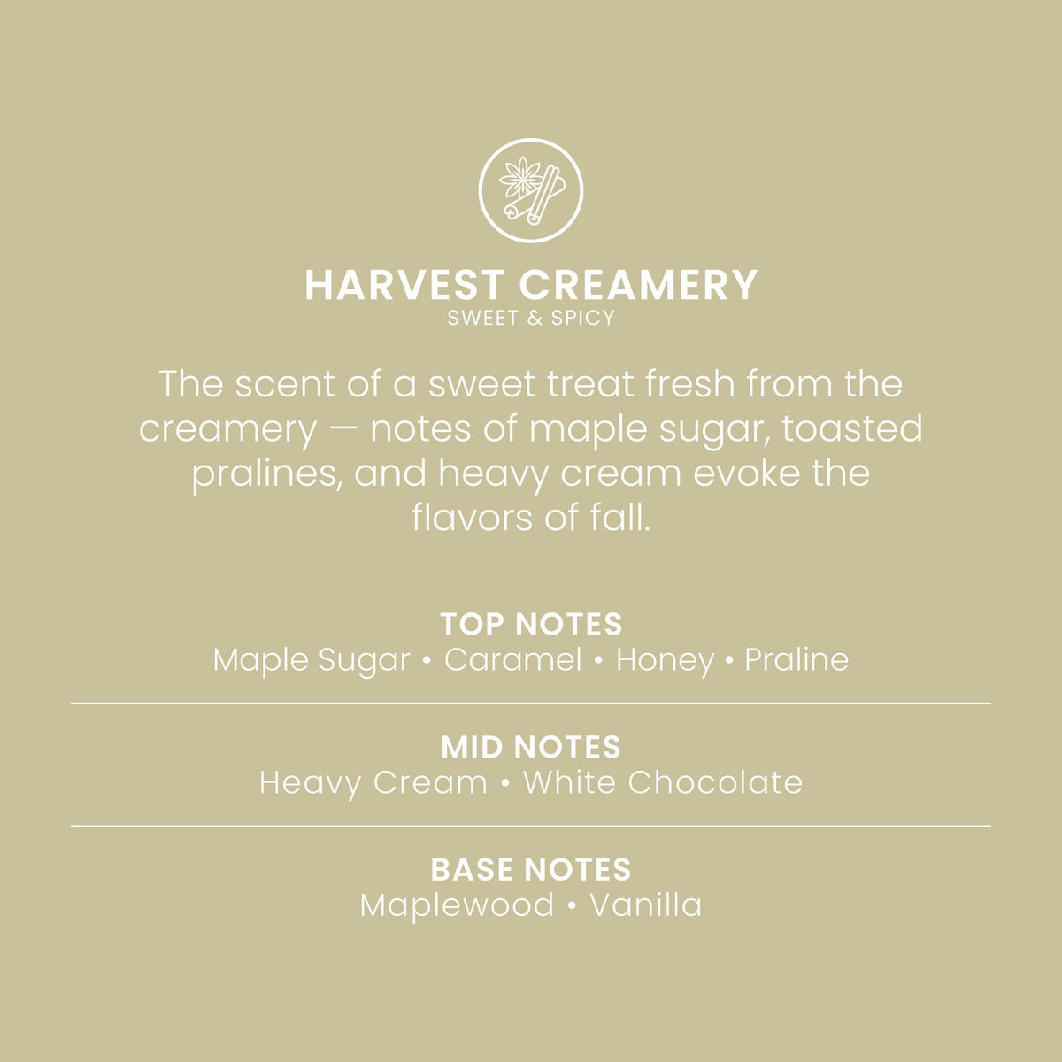Harvest Creamery Original Large Jar Candle